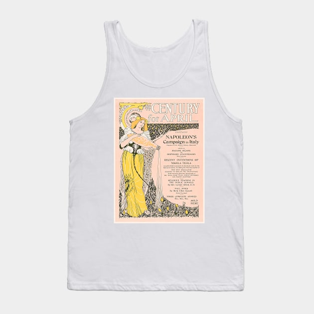 The Century Magazine, April 1895 Tank Top by WAITE-SMITH VINTAGE ART